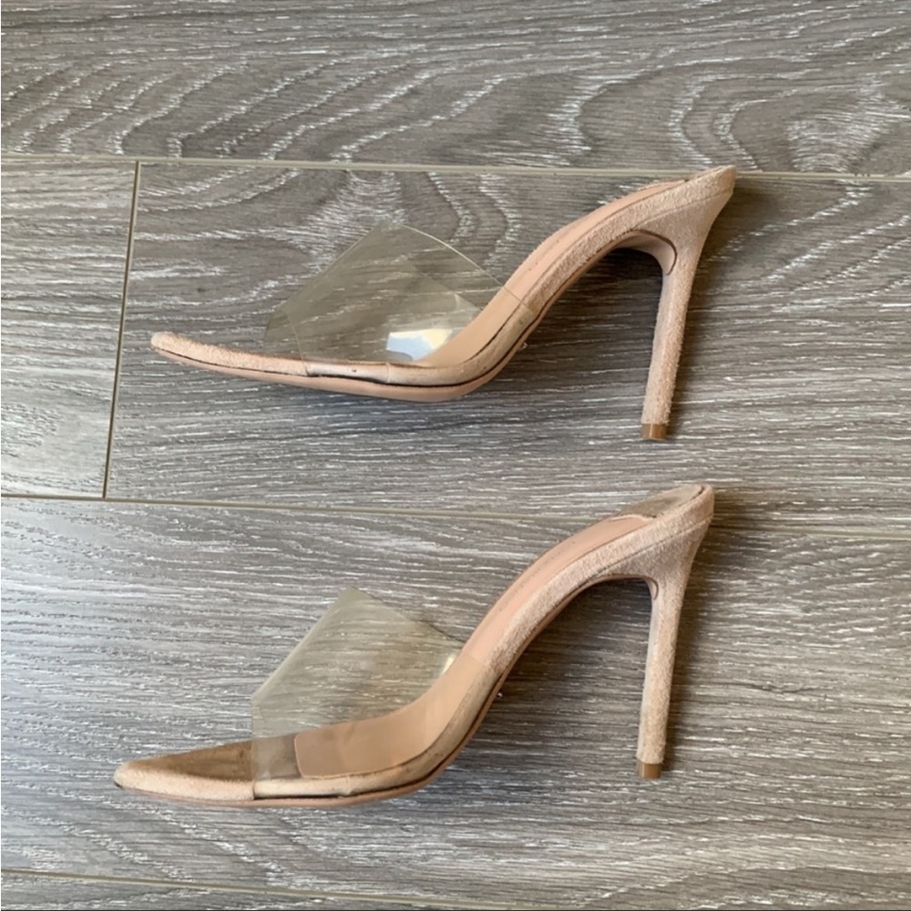 Tony Bianco Marley Mule Clear Transparent